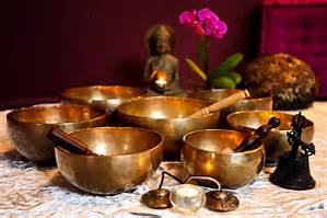 A grouping of Tibetan Singing Bowls